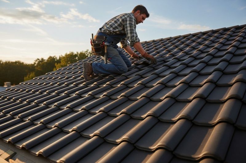 Barrel Tile Roof Installation