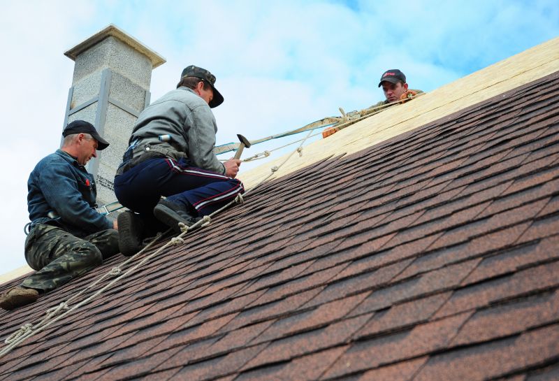 Restored Roof with New Shingles